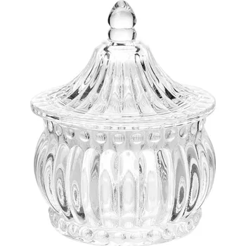 Dóza na potraviny Clayre & Eef - Skleněná dóza na cukrovinky 6GL5008