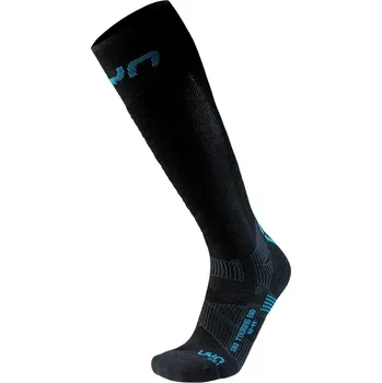 Pánské termo ponožky UYN Ski Touring One Bio Man S100363B032 - black/blue 45/47