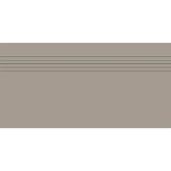 Dlažba Taurus Color (06 Grey) - schodovka rektifikovaná 30x60 šedá, R10 B, tl. 9 mm TCPSR006