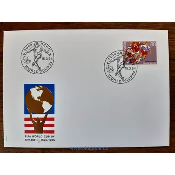 Sběratelství Švýcarsko FDC 1524 fotbal, MS r. 1994