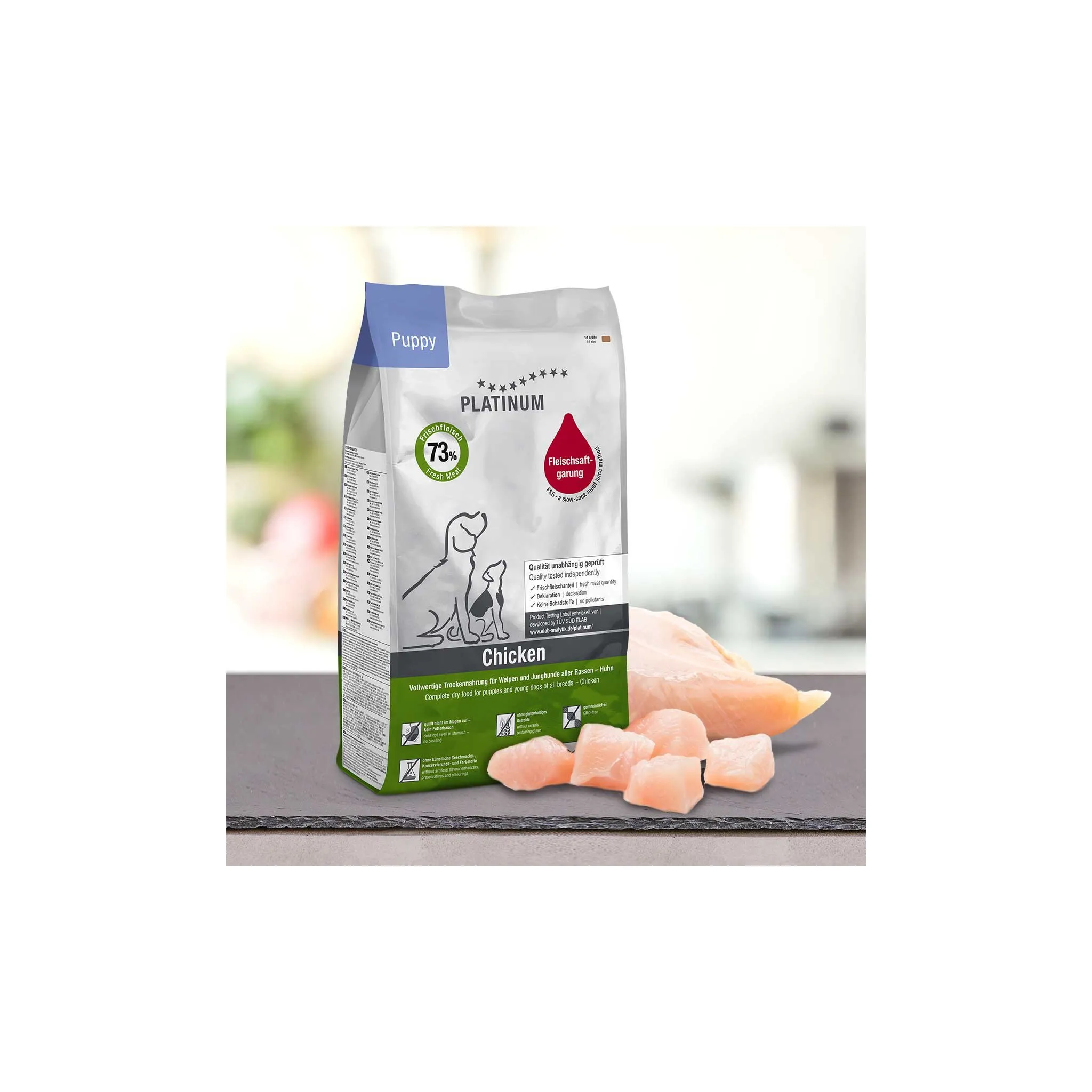 Fotografie 1 - Krmivo pro psa Platinum Natural Puppy Chicken 10 kg