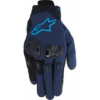 Moto rukavice Rukavice SP X 3, ALPINESTARS (tmavě modrá/světle modrá) 2026 L