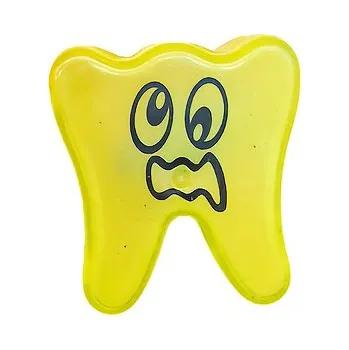 Dárková krabička Krabička na dětské zoubky - zub (různé barvy) Žlutá