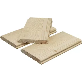 Obklad Ráj dřeva Jacer srubovka sibiřský modřín 20/142/4000 palubka srubovka sibiřský modřín Sibiřský modřín - Palubky