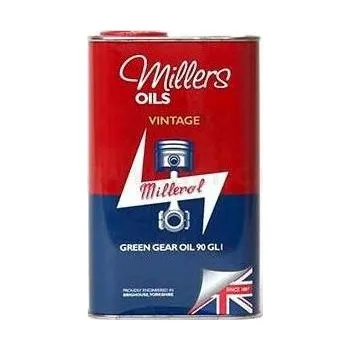 Převodový olej MILLERS OILS minerální převodový olej bez EP aditiv Classic Vintage Green Gear Oil 90 GL1 1l