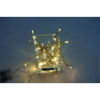 Vánoční dekorace CITY SR-AXS000640 Girlanda LED na bateire - 3 m teplá bílá