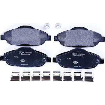 Brzdová destička Sada brzdových destiček, kotoučová brzda HELLA 8DB 355 013-911