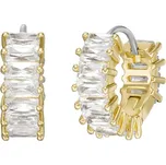 Fossil Blyštivé pozlacené kruhy z mosazi Hazel JOA00717710 + 2 měsíce na vrácení zboží