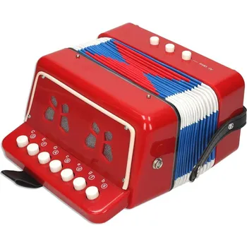 Dětská vědecká sada Dětský akordeon Reig Červená (19,2 x 18,2 x 11,2 cm)