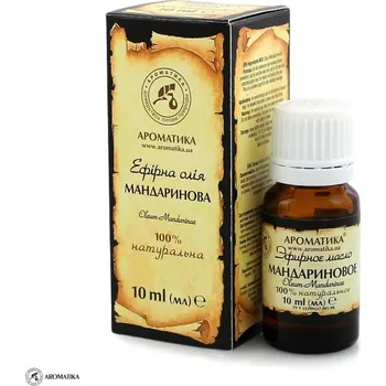 AROMATIKA Mandarinkový olej, 100% přírodní, Aromatika, 5 ml