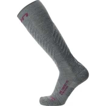 Dámské termo ponožky UYN One Comfort Fit Socks W S100315G360 - grey/purple 41/42