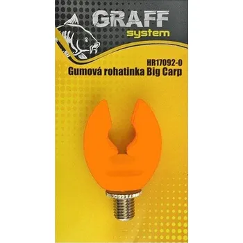 Graff Gumová rohatinka Big Carp Oranžová, 2 ks