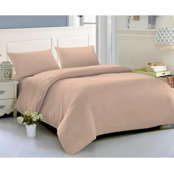 Povlečení Dvoudílné ložní povlečení, jednolůžko - Jednobarevné Peach
