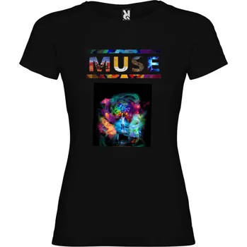 Pánské tričko Tričko Muse: Abstraktní Barevný Design, Ostatní, skladem