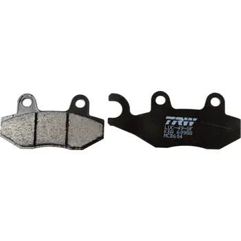 Autodíl Sada brzdových destiček, kotoučová brzda TRW MCB604