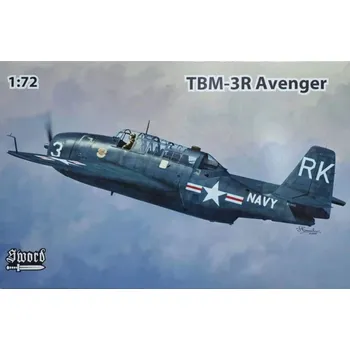 Plastikový model Sword 1/72 Grumman TBM-3R Avenger