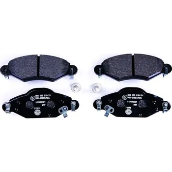 Brzdová destička Sada brzdových destiček, kotoučová brzda HELLA 8DB 355 010-791