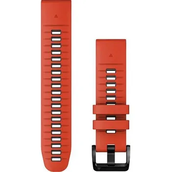 Chytré hodinky Garmin QuickFit 22 mm Band Red/Graphi Red/Graphite Silicone