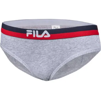 Dámské oblečení Dámské kalhotky Fila WOMAN BRIEF M Šedá, Tmavě modrá, Červená