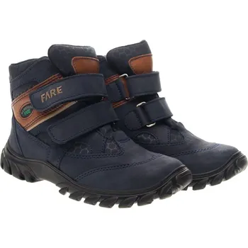 Chlapecká zimní obuv FARE Chlapecké celoroční trekové boty modré 35