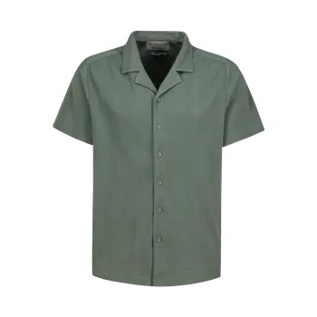 Pánská košile Košile s krátkým rukávem z Eight2Nine - Pánská dovolenková košile - Muži - zelená