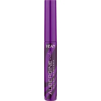Řasenka Hean Color mini řasenka aubergine, 6,5 ml