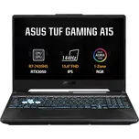 ASUS TUF Gaming A15/FA506NCR-HN110/R7-7435HS/15,6"/FHD/16GB/1TB SSD/RTX 3050/bez OS/Black/2R