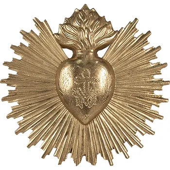 Clayre & Eef - Nástěnná dekorace HEART 6PR4133