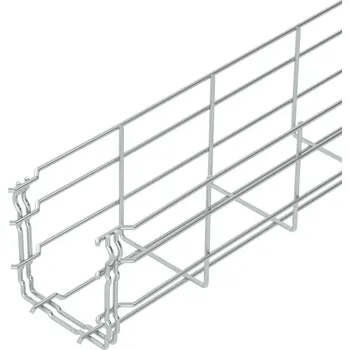 kabelová chránička OBO BETTERMANN Žlab GRM 105/10, galvanicky zinkováno, délka 3m 6002402