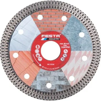 Řezný kotouč Kotouč diamantový Festa Industry – 115 mm