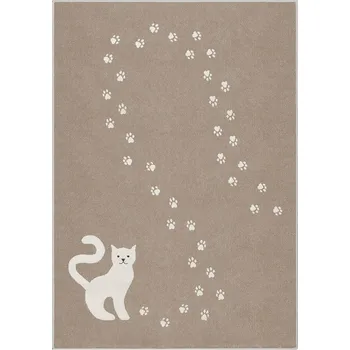 Koberec Breno Kusový koberec SOFT KOTEK Beige, 80x150 cm, Béžová/Vícebarevné