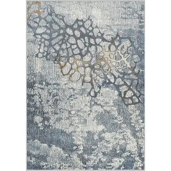 Koberec Breno Kusový koberec SOFT FOLGEN Grey, 80x150 cm, Vícebarevné