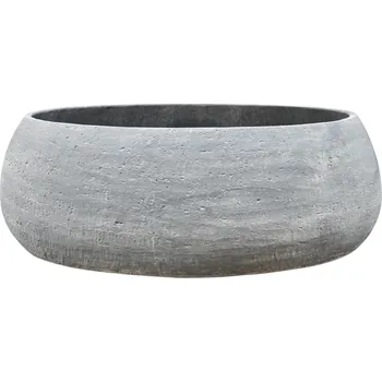 Květináč Dolomites Bowl Dark Grey Ø 71 cm / V 23 cm