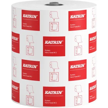 Papírový ručník Ručníky v roli Katrin System M2, 2vrstvé, celulóza (97425), 6 x 200 m