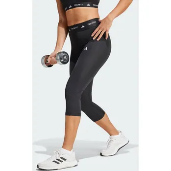 Dámské legíny ADIDAS Capri legíny TECHFIT XS ČERNÁ