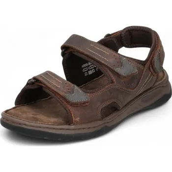 Pánské sandále PÁNSKÉ SANDÁLY MUSTANG 4968-801-32 HNĚDÁ Barva: HNĚDÁ, Velikost: 42