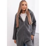 Kesi Zateplená dlouhá mikina šedá Barva: Šedá - tmavě, Velikost: UNI