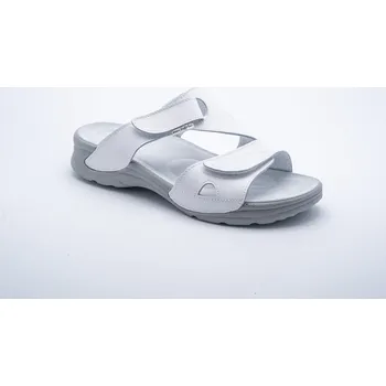 Dámská zdravotní obuv Medistyle Dámský pantofel KIVI-BÍLÁ Velikost: 40