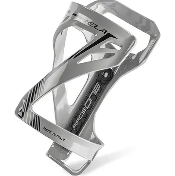 Košík na láhev RaceOne Kela šedo/černý lesklý gravel