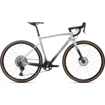 Silniční kolo Maxbike gravel kolo TOPAZ stříbrné - 58cm / XL