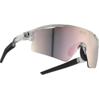 Sluneční brýle Neon Brýle NOVA, rámeček CRYSTAL SHINY, skla MIRROR LIGHT PINK CAT 3 NVCRYX17