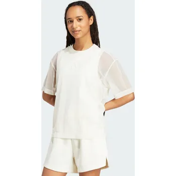 Pánské tričko ADIDAS Tričko ze síťoviny Adidas S BÍLÁ