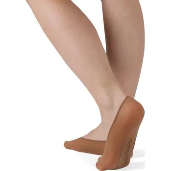 Dámské ponožky Dámské silonové ťapky tělově sv.hnědé Ariana 230 Evona (2-pack silonových ťapek)