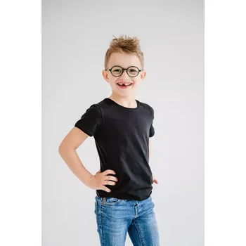 Chlapecké tričko Dětské tričko BASIC černé - 1730/98