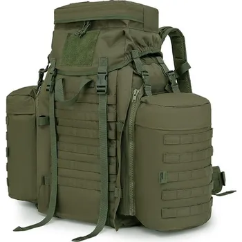 Outdoorové zavazadlo KOMBAT Batoh Tactical Assault MOLLE 90 litrů ZELENÝ + Doprava zdarma na další nákup