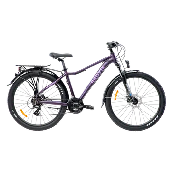 Jízdní kolo Dámské Trekové kolo RADVIK SUV 1.0 URBAN WMNS ST ST.SUV10UW.VIO/25 – Fialová 19"