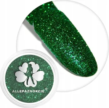 Prášek Ozdoby Na Nechty ALLEPAZNOKCIE 2g Třpytky Zelené Green Č.30