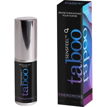 Tělový sprej s feromony RUF TABOO Pheromone pro muže 15 ml - s kupónem KUP15 cena 336 Kč + extra diskrétní expedice