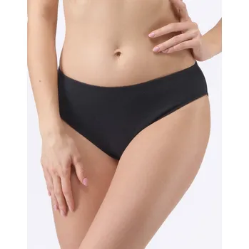 Kalhotky Gina Výhodné balení 5 kusů - Kalhotky klasické žakár 10291P Barva/Velikost: černá / M/L