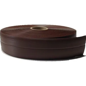Obklad Podlahová lemovka z PVC tmavě hnědá 022